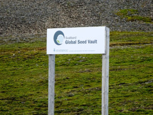 Global Seed Vault Sign